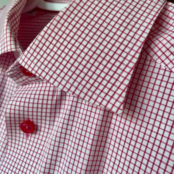 ETON Contemporary Fit Mens Long Sleeve Dress Shirt, Size 15 - Picture 1 of 4